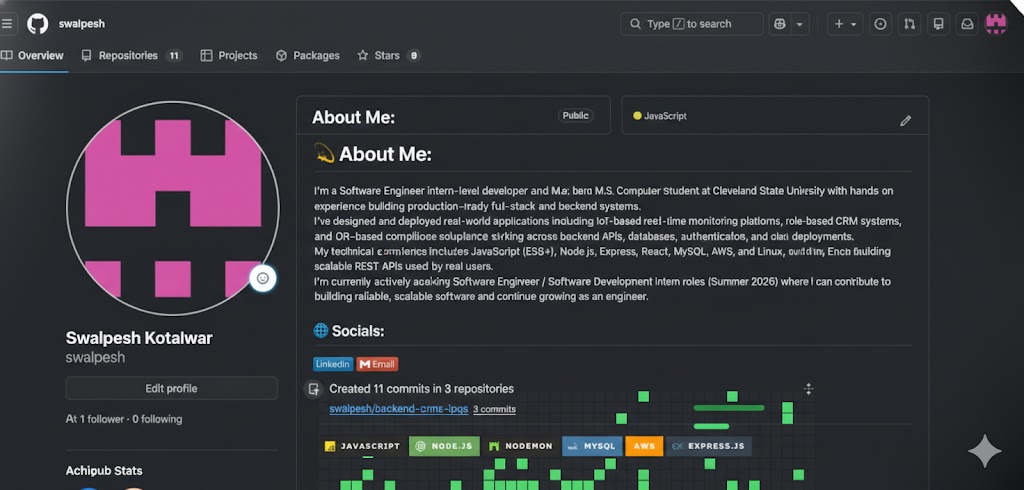 GitHub Profile